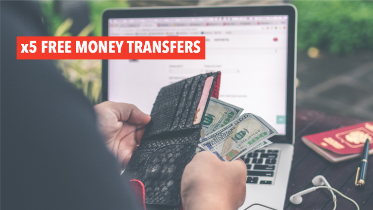 Get 5 free money transfers with CurrencyFair