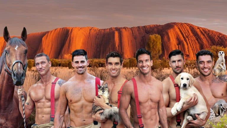 2024 Australian Firefighters calendar – featuring HOT men & CUTE animals